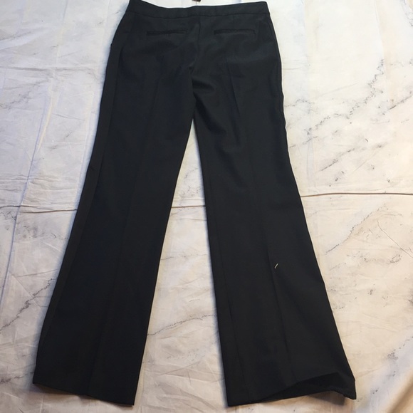 BCBGMAXAZRIA wool slim flare nwt tuxedo side pants - Picture 3 of 9
